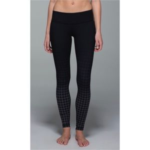 Lululemon Wunder Under Giant Houndstooth Leggings